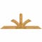 Ekena Millwork Richland Rough Sawn Timber Gable Bracket, Western Red Cedar, 84"W x 31"H x 2"D x 6"F, 9/12 Pitch GBW084X31X0206RIC00RWR - alternate 1